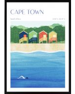 Poster 50x70 Travel Cape Town, South Africa