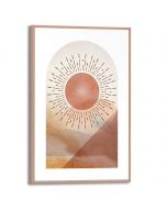 Tavla Slim Frame Wood 20x30 Abstract Sun