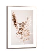 Tavla Slim Frame Wood 50x70 Shadow Grass